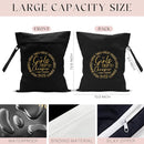 Girls Trip Gifts Wet Dry Bag, Beach Bag Wet Bag Favors, for Swimsuit Toiletry Travel Essentials For Women Aloha Bags, Beach Travel Gym Laundry bags for Dirty Diaper Swimsuit Gifts (Black) by TinyTreasures Baby Boutique
