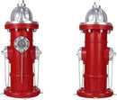 Fake Fire Hydrant for Dogs to Peed on, Dog Fire Hydrant Pee Post, 17.5" Backyard Decor Outdoor Statues Firefighter Gifts for Men (17.5") by GreenHaven Gardens
