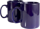 30oz Super Large Ceramic Coffee Mugs Large Handles Set of 2 (Cobalto) by CozyNest Decor