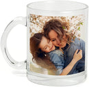 Personalized Coffee Mug – Custom Photo, Text, or Logo Ceramic Mug Tea Cup | Taza Personalizada with Picture or Message | Customized Gift Idea for Men & Women, Mom, Dad, Friends - Clear | 11oz by TinyTreasures Baby Boutique
