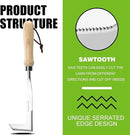 Hand Weeder Puller Tool, Dandelion Fork Weeding Knife Tool - 2023 New Garden Tool for Weeders Easy Quick Clean Removal Root Digging - Original Multi Use Rust-Resistance (13in) by GreenHaven Gardens