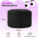 Hobestluk Bean Bag Chairs 2.5FT Bean Bag Chair with Memory Foam Filled & Machine Washable Cover,Beanbag Chair, Small Bean Bag Chairs for Playroom, Living Room, Bedroom by CozyNest Decor