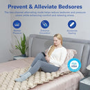 Alcedo Alternating Air Pressure Mattress Pad for Bed Sore and Ulcer Prevention, Hospital & Home Use Medical Mattress Topper for Bedridden Patient, Adjustable Ultra Quiet Pump and Waterproof Cushion by TinyTreasures Baby Boutique