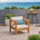 Brava Mid-Century Modern Club Chair with Water Resistant Cushions by HouseOfZazla