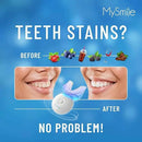 MySmile Teeth Whitening Kit with LED Light, 10 Min Non-Sensitive Fast Teeth Whitener with 3 Carbamide Peroxide Whitening Gel, Helps to Remove Stains from Coffee, Smoking, Wines, Soda, Food by CozyNest Decor