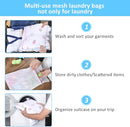 GOGOODA 7Pcs Mesh Laundry Bags for Delicates with Premium Zipper, Travel Storage Organize Bag, Clothing Washing Bags for Laundry, Blouse, Bra, Hosiery, Stocking, Underwear, Lingerie by TinyTreasures Baby Boutique