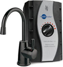 InSinkErator Stainless Steel Tank, H250MBLK-SS HOT250 System, Single-Handle Matte Black Faucet with 2/3-Gallon Instant Hot Water Dispenser & STC-MTBLK Push SinkTop Switch Button, Matte Black by CozyNest Decor