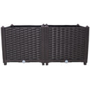 Deep Raised Garden Bed Plastic Planter Boxes
