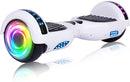 SISIGAD Scooters for Kids Ages 6-12, with Built-in Bluetooth Speaker and 6.5" Colorful Lights Wheels, Safety Certified Self Balancing Scooter Gift for Kids by TinyTreasures Baby Boutique
