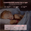 Forehead Thermometer for Adults, Kids & Babies, No-Touch Digital Thermometer with LCD Backlight Display, FSA HSA Eligible, Fever Alarm and 1s Instant Reading - Pink by TinyTreasures Baby Boutique