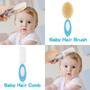 Baby Grooming Kit，Infant Safety Care Setwith Hair Brush Comb Nail Clipper Nasal Aspirator, Baby Essentials Kit for Newborn Girls Boys (14 PC-Blue Kit) by TinyTreasures Baby Boutique