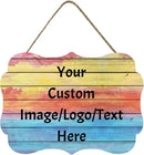 Personalized Custom Wooden Signs with Any Text Name for Home Door Man Cave Bar Family Farmhouse Decorative Home Kitchen Rustic Wall Decor by CozyNest Decor