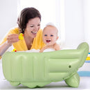 MINK Inflatable Bathtub for Toddlers - Portable Baby Tub with Collapsible Design for Easy Storage - Perfect for Newborns to Infants by TinyTreasures Baby Boutique
