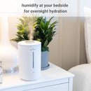 Hey Dewy Wellness Humidifier - for home, office, bathroom spa, or bedroom, with cool utrasonic mist hydration (Pearl) by TinyTreasures Baby Boutique