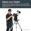 Celestron StarSense Explorer 114AZ App-Enabled Telescope – 114mm Tabletop Dobsonian with Smartphone Dock & StarSense App – iPhone & Android Compatible – Easy-to-Use for Beginners by TinyTreasures Baby Boutique