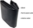 10 x 13 Feet Pond Liner, 20 Mil Pond Liners for Outdoor Ponds, Black LDPE Pond Liner for Waterfall, Fish Koi Ponds, Garden Fountain by GreenHaven Gardens
