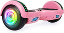 SISIGAD Scooters for Kids Ages 6-12, with Built-in Bluetooth Speaker and 6.5" Colorful Lights Wheels, Safety Certified Self Balancing Scooter Gift for Kids by TinyTreasures Baby Boutique