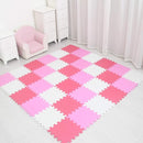 MQIAOHAM® 18 Pieces Puzzle Play Mats, Soft Baby Play Mat, Kids Interlocking Foam Floor Tiles, Toddlers Carpet Playmats G301018-101103109 by TinyTreasures Baby Boutique