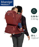 Osprey Poco LT Lightweight Child Carrier Backpack - Compact, Travel-Ready Kid Carrier with Sunshade and Adjustable Fit - Lightweight, Comfortable Hiking Carrier for Toddlers by TinyTreasures Baby Boutique