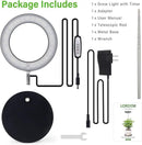 LORDEM Grow Light, LED Plant Light for Indoor Plants Growing, Full Spectrum Desk Growth Lamp with Automatic Timer for 4H/8H/12H, 4 Dimmable Levels, Height Adjustable 9.8"-30.6", Black by GreenHaven Gardens