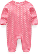 Kiddiezoom Baby and Toddler Boys'Snug Fit Footed One-Piece Romper Jumpsuit Cotton Cotton Footed Outfit by TinyTreasures Baby Boutique