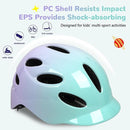 Kids/Youth Bike Helmet for Boys Girls and Teens, Adjustable and Multi-Sport for Bicycle, Kick Scooter, Skateboard, Roller/Inline Skate by TinyTreasures Baby Boutique