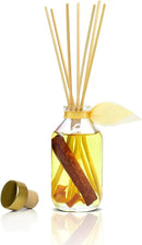 LOVSPA Reed Diffuser Set, Spiced Pomander Scented Oil Diffuser with Sticks, Home Fragrance Accessories for Bathroom Shelf Decor, Aroma Diffusers for Home or Office Desk, USA Made by CozyNest Decor