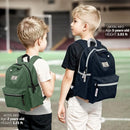 Toddler Backpack for Boys 2-5: Preschool Kindergarten Backpack - 13" Daycare Backpack Fit A4 Folder by TinyTreasures Baby Boutique
