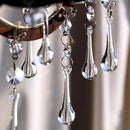 12pcs Raindrop Crystal Chandelier Prisms Parts, Hanging Crystals Beads for Chandeliers, Home Decoration by GreenHaven Gardens