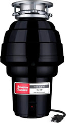 American Standard 10-US-AS-12 Garbage Disposal Anti-Jam Stainless Steel Food Waste Grinding System, Heavy Duty, 1.25 HP, Black by CozyNest Decor