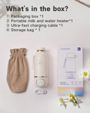 Portable Bottle Warmer for Travel - Fast Heating Breast Milk & Formula Warmer with 16,000mAh Battery, 17oz Milk Warmer for Baby on The Go,Baby Bottle Warmer for Car, Airplane（Puppy） by TinyTreasures Baby Boutique