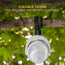 Limitless Innovations Lumenology Portable LED Motion Sensor Light Provides 148 Lumens with a 13 ft Detectable Range and Flexible Tripod Base with Magnetic Option – Indoor/Outdoor (White) by GreenHaven Gardens