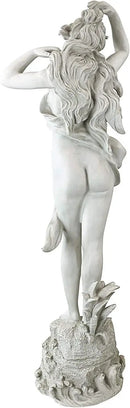Design Toscano Spring Awakening Classic Woman Garden Statue, 14 inches wide, 40 inches tall, Cast Stone Resin, Antique Stone Finish by GreenHaven Gardens