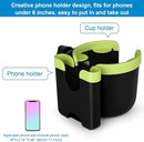 Accmor Stroller Cup Holder with Phone Holder, Bike Cup Holder, Universal Cup Holder for Uppababy Nuna Doona Strollers, 2-in-1 Cup Phone Holder for Stroller, Bike, Wheelchair, Walker, Scooter by TinyTreasures Baby Boutique