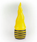 Alpine Corporation 12" H Bee Yourself Indoor/Outdoor Garden Gnome Statue, Yellow/Black by GreenHaven Gardens
