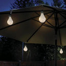 pearlstar Solar Light Bulbs Outdoor Waterproof Garden Camping Hanging LED Light Lamp Bulb Globe Hanging Lights for Home Yard Christmas Party Holiday Decorations (6 Pack-Clear Bulbs) by GreenHaven Gardens