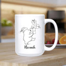 Polar Ceramic Coffee Mug 11 15 Oz, Personalized Polar Lover Coffee Cup Gift For Family Best Friends Sister Brother, Custom Polars Accent Mug Cup With Name, Polars Bear White Mugs Gift For Birthday by TinyTreasures Baby Boutique