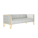 Vector - 3 Seat Sofa - Gray by HouseOfZazla