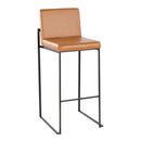 Fuji - Contemporary High Back Barstool Elegant Design by HouseOfZazla