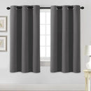 H.VERSAILTEX Blackout Curtains for Bedroom Thermal Insulated Room Darkening Living Room Curtains 63 Inch Long Grommet Privacy Protection Window Curtain Panels/Drapes, 2 Panels, Charcoal Grey by CozyNest Decor