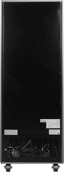 KoolMore MDR-1GD-23C Commercial Glass 1 Door Display Refrigerator Merchandiser - Upright Beverage Cooler with LED Lighting - 23 Cu. Ft., Black