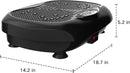 Vibration Plate Exercise Machine - Whole Body Workout Vibration Platform Lymphatic Drainage Machine for Weight Loss Home Fitness with Resistance Bands Remote by CozyNest Decor