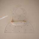 mushie Silicone Baby Bib | Adjustable Fit Waterproof Bibs (Pretzel) by TinyTreasures Baby Boutique