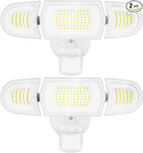 Olafus 100W LED Security Light Motion Sensor Outdoor Light, 2 Pack Motion Flood Light Dusk to Dawn, 9000LM Super Bright 6500K Exterior Motion Detector Floodlight for Garage Yard Porch Eave IP65, White by GreenHaven Gardens