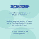 Oilogic Stuffy Nose & Cough Baby Essentials - Baby Humidifier Vapor Drops for Diffuser & Humidifier & Chest Vapor Rub - Gentle Essential Oil Blends Soothe Cough & Stuffy Noses & Support Restful Sleep by CozyNest Decor