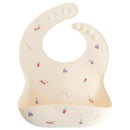 mushie Silicone Baby Bib | Adjustable Fit Waterproof Bibs (Circus) by TinyTreasures Baby Boutique
