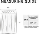Easy-Going Blackout Curtains for Bedroom, Solid Thermal Insulated Grommet and Noise Reduction Window Drapes, Room Darkening Curtains for Living Room, 2 Panels (42x45 in, Beige) by CozyNest Decor