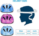 Kid Bicycle Helmets, LX LERMX Kids Bike Helmet Ages 3-5/5-14 Adjustable from Toddler to Youth Size, Durable Kids Bike Helmet with Fun Designs for Boys and Girls by TinyTreasures Baby Boutique