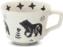Ceramic Coffee Mug, 12 oz Novelty Unique Teacup with Large Handle, Stoneware Cup for Tea Mocha Latte Cappuccino Espresso (Bear) by CozyNest Decor
