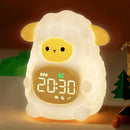 MASHI Sheep Alarm Clock, Toddler Sleep Training Clock with Sun & Moon, Sleep Sound Machine, Night Lights, Alarm Clock for Kids, Gift Ideas for Kids Child by TinyTreasures Baby Boutique